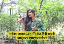 मजेदार वयस्क 18+ नॉन वेज हिंदी शायरी व्हाट्सएप एसएमएस शेयर