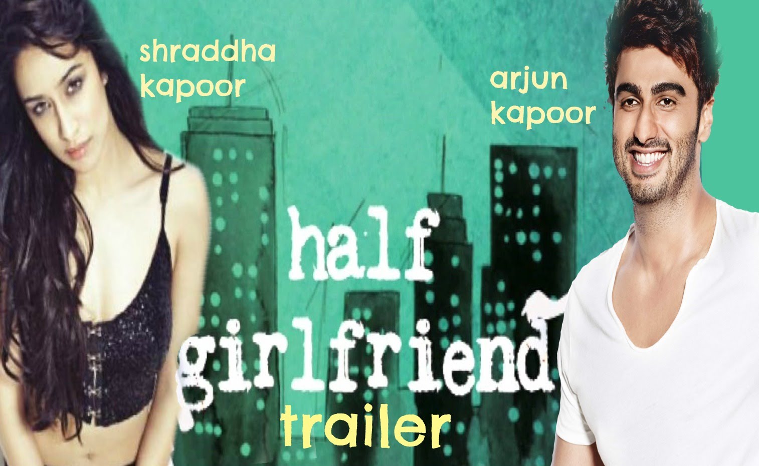 Arjun Kapoor Young Xxx - Half Girlfriend trailer: Arjun Kapoor meets Shraddha Kapoor and then deja  vu happens. Watch video - Mast