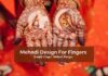 Mehndi Design For Fingers | Simple Finger Mehndi Design